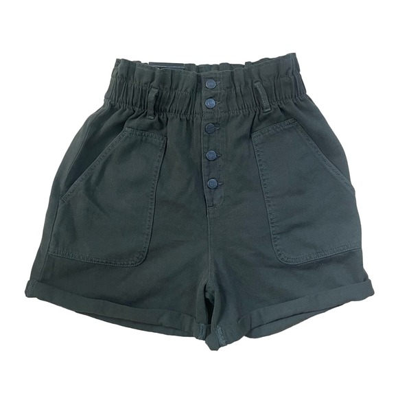 Banana Republic UTILITY TIE-WAIST SHORT 4 INCH Green Women’s Medium - Picture 3 of 5